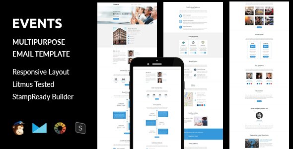 Roi - Multipurpose Responsive Email Template With Online Stampready Builder & Mailchimp Editor - 3