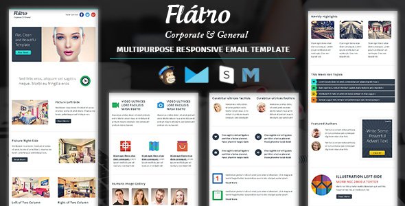 Mad - Multipurpose Responsive Email Template with Stampready Builder Access - 3