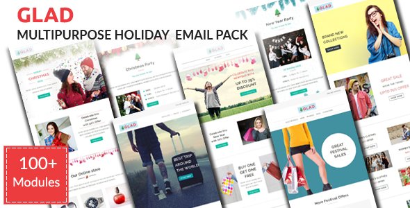 Campaign - Multipurpose Responsive Email Newletter Templates  - 2