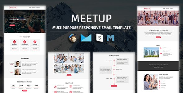 MEETUP - Responsive Email Template