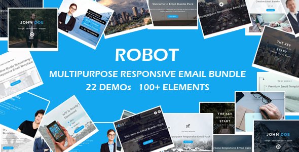 Visual - Multipurpose Responsive Email Template - 1