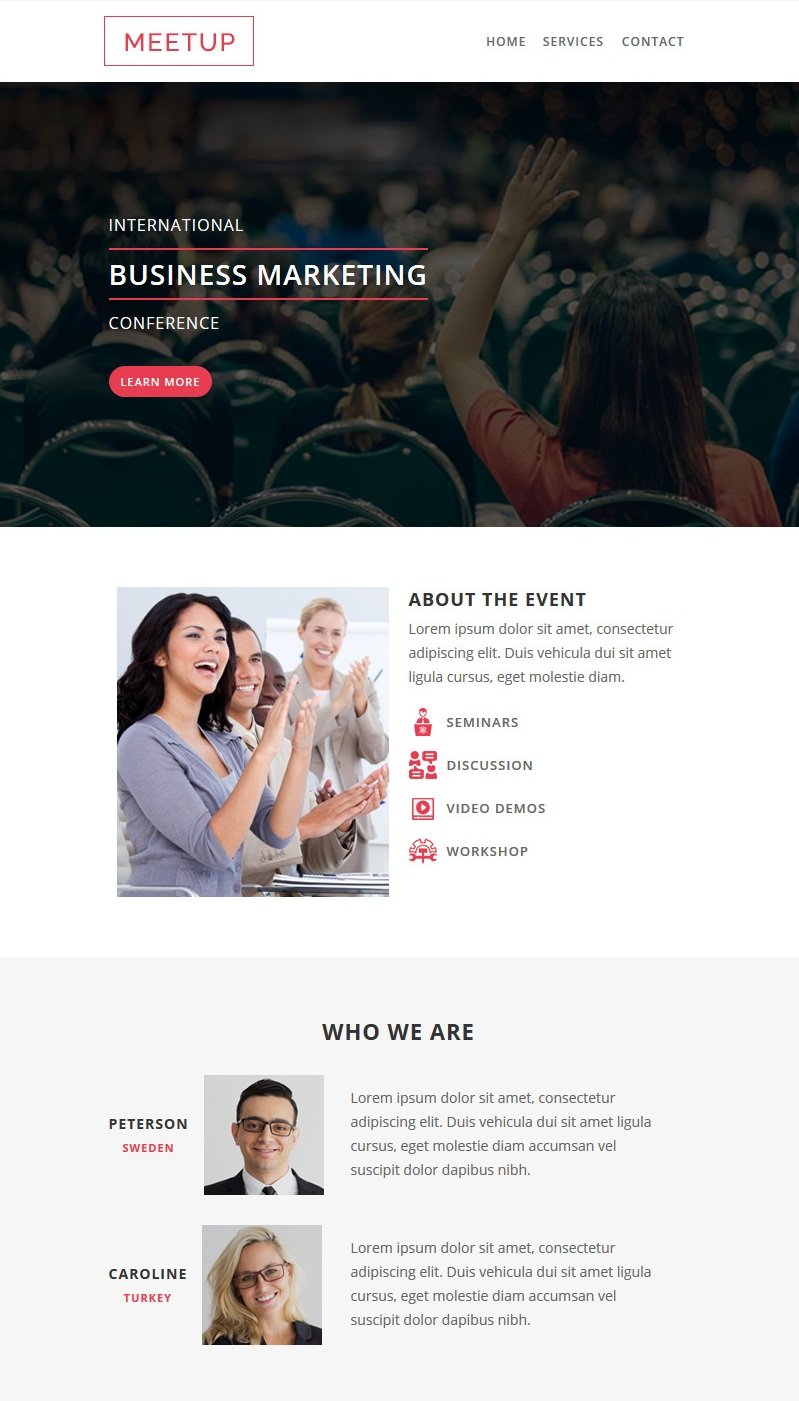 Meetup - All Elements Multipurpose Responsive Email